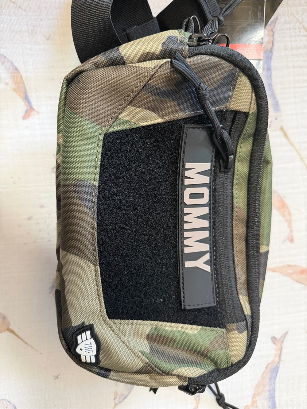 TBG Camo Daiper Belt Bag - Green Camouflage Fanny Pack